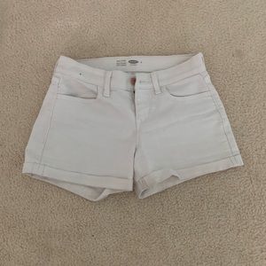White Denim Shorts | Size 2